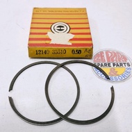 [3E Parts & Acc] RC100 Tornado GX piston ring Size 50 Suzuki piston ring 12140-35510-50 Rare Item