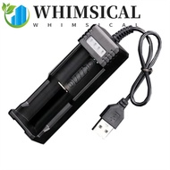 WHIMSICAL 18650 Lithium Charger Intelligent Charge LED Smart Lithium Battery Charger Li-ion Battery 