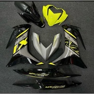 YAMAHA LC135 V8 FI COVER SET CUSTOM MX-KING LEMON🍋