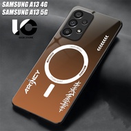 Softcase SAMSUNG Galaxy A13 4G Casing SAMSUNG Galaxy A13 5G Case Glossy Casing Shiny Glass Protector