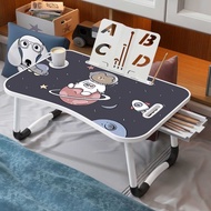 โต๊ะญี่ปุ่น โต๊ะญี่ปุ่นพับ โต๊ะพับเก็บได้ โต๊ะวางโน๊ตบุ๊ค โต๊ะคอมพิวเตอร์พับได้ โต๊ะอ่านหนังสือ วางโทรศัพท์ มีที่วางแก้ว มีช่องเก็บง