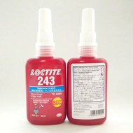 LeHindatai 243 Threaded Locking Agent LOCTITE243 Threaded Glue Screw Fastening Glue 50ml
