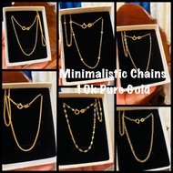 10k Pure Gold Non tarnish Chain Necklace