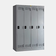 ตู้ล็อคเกอร์ 4 ช่องสูง เหล็กหนา 0.6 มม. ไอคอนิค PLK-115