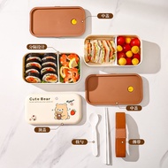 Japanese Lunch Box Thermal Bag Suit Lunch Box Bento Box with Lunch Box Compartment Bento Box Thermal