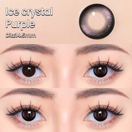 【Cantik】UYAAI 2PCS Natural Brown Contact Lens Blue Contact Green Lens Soft Contact Lens with -0.00 C
