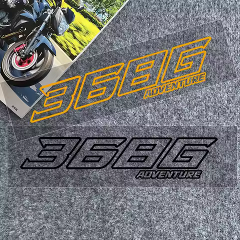 1PC "368G Adventure" Bold Font Car Motorcycle Sticker Set Adventure Auto Moto Decor