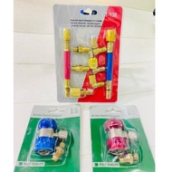 [ CT-138 ] Universal CAN TAP DISPENSER VALVE 1/4"SAE VALVE R134A REFILL GAS CAR AIRCOND QUICK COUPLE