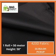 [ BY METER] 420D  Nylon Oxford Fabric Home Textile-  Handbag/Bag