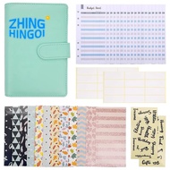 A6 Binder Budget Cash Envelopes, Budget Planner Organizer System for Budgeting and Saving Suitable for Any Occasion B