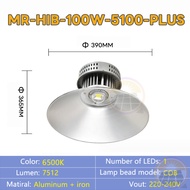 ประหยัดค่าไฟ โคมไฟโรงงาน ไฮเบย์ 100W 150W 200W 300W 400W Highbay LED กระจายความร้อนอย่างรวดเร็ว แสงข