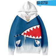 2021 New Arrival Gawr Gura 3D Hoodies Sweatshirt Winter Pullovers New Little Shark Japanese Stylish