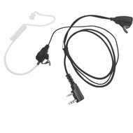 Alat Telinga Radio Pengawasan dengan MIC Walkie Talkie Tiub Akustik Alat dengar untuk Baofeng UV-5R 