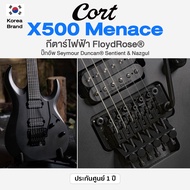 ⭐ศูนย์ไทย/Korea Brand⭐ Cort® X500 Menace กีตาร์ไฟฟ้า 24 เฟรต FloydRose® ปิ๊กอัพ Seymour Duncan®