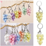 Grape Keychain for Women Teen Girls Bag Charm Purse Charms Backpack Accessory Birthday Gifts for Fri