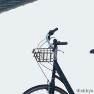 [Diskkyu] Bike Basket Front Basket Bike Handlebar Basket for for Riding Electric Bike Mountain Bikes Electric Bike