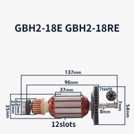 Aksesori Angker GBH2-18E untuk Penggantian Aksesori Penambat Bosch GBH2-18E 2-18RE 7gigi Tukul Rotor