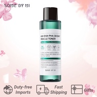 🍀จัดส่งอย่างรวดเร็ว🍀 SOME BY MI AHA-BHA-PHA 30DAYS MIRACLE TONER 150 ml โทนเนอร์ลดสิว โทนเนอร์กล่องเ