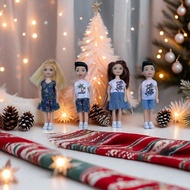 1pc/2pcs 14cm/5.5" Mini Couple Dolls, Comes With Doll Clothes And Shoes, Party Adult Costume Doll Ac