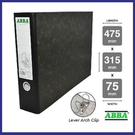 ABBA Arch File A3 Size/ABBA/Oblong 409/Fail Arch/Ring File/File Filing/ Lever Arch File (3") 10 piec
