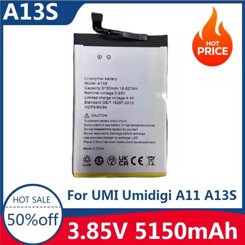 High quality replaceable Battery For UMI Umidigi A11 A13S A11 Pro Max A7 Pro A7S A9 S3 A3 Bison GT X