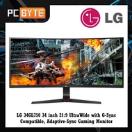 LG 34GL750 34 inch 21:9 UltraWide with G-Sync Compatible, Adaptive-Sync Gaming Monitor