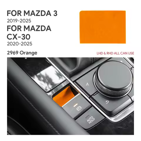Premium Suede Trim Sticker For Mazda 3 BP CX30 CX-30 2019 2020 2021 2022 2023 2024 2025 Mazda3 Axela