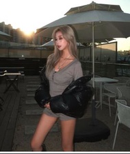 Popobutt.yc /jenny正韓卡其套裝