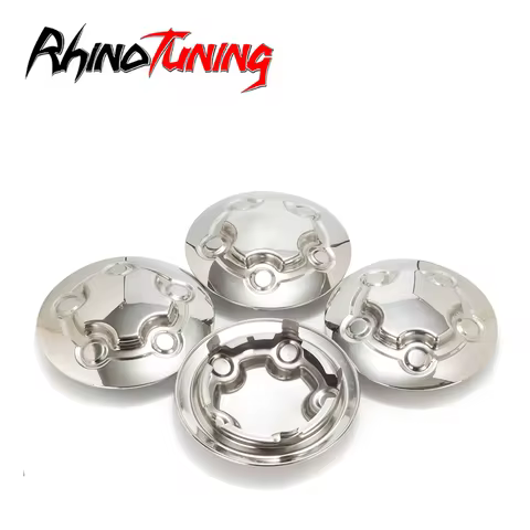 RhinoTuning 1pc/4pcs OD 181.2mm Stainless Center Cap Wheel Hub For 1988-2012 Crown Victoria 2011-201