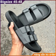 Wide-form slippers, big size cross-strap sandals for men with baby feet 29-31cm. Large slippers 45 4