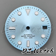 29mm Luminous Dial Grey Green Wine Red Ice Blue Sunberst Watch Dial Part For NH35 ETA PT5000 Miyota8