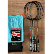 LINING JOJO 8000 ORIGINAL BADMINTON RACKET FREE COVER T-SHIRT STRINGS GRIP
