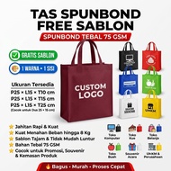 SPUNBON BAG SCREEN PRINTING 1 SIDE 1 COLOR [box 25x15 T 10/15/20/25] [box 20x10 T 12/15/20/30] [box 