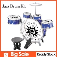 ❉Kids Drum Set Jazz Drum Set for Kids Musical Toys Drum Kit Brithday Gift for Kids