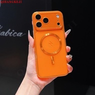 Clear Color Lightning Magnetic Ring Phone Case For OPPO A3X A5X A6X A3 A5 A6 Pro A6S A55 A74 A96 A98
