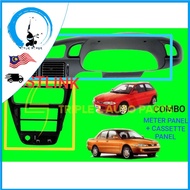 PROTON WIRA / SATRIA PUTRA COMBO DASHBOARD METER PANEL COVER WITH AIRCOND VENT + CASSETTE PANEL