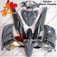 Yamaha LC 135 Cover Set Nardo Grey Special Edition Sticker Exciter Black Gold Chrome Rainbow 135 V2 