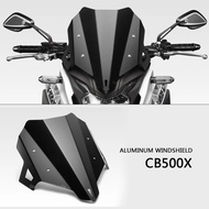 Motorcycle Accessories Wind Screen for Honda CB500X CB 500 X CB500 2019 - 2023 Windshield for CB500X
