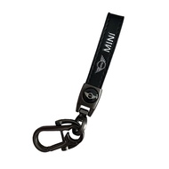 Mini Cooper Countryman Convertible Clubman Leather Keychain Metal Hook speciality Car Logo for Car K