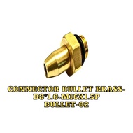 CONNECTOR BULLET BRASS-D8*1.0-M16X1.5P - BULLET-02