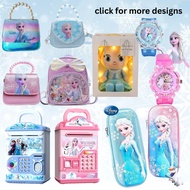 Elsa bag girls watch pencil case Sling bags hand bag crossbody bag girls shoulder bag Elsa Tabung co