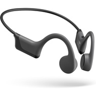 Conductive Headphones, In-Ear Sports Headphones with Microphone, 8 Hours Playing Time, Waterproof Wi