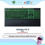 Razer Ornata V3 X Wired Chroma RGB Gaming Keyboard | Silent Membrane Switches | Low Profile Keys | E
