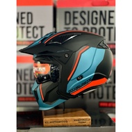 MT Street Fighter Dual Sport Helmet with Spare Visor (TWIN)