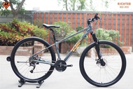 จักรยานเสือภูเขา วงล้อ 29 นิ้ว RICHTER MX-300 NEW2023 เทาส้ม 15(158-170CM)
