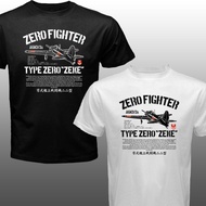 Zero Zeke Japan Navy Kamikaze Fighter Aircraft Plane Aircraft Model T-shirt F7NT