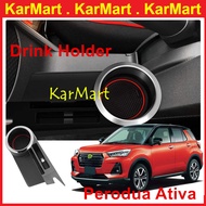 Perodua Ativa Drink Holder Cup Holder Center Phone Card Slot Mat Car Accessories Toyota Raize Interi