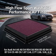 for Audi A4 A6 A8 S4 RS4 S6 RS6 B5 8D B6 8E B7 C4 C5 4B C6 1.8T 2.4L 2.7T 2.8L 3.0L 4.2L High Flow S