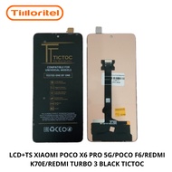 LCD+TS XIAOMI poco X6 PRO 5G/poco F6/REDMI K70E/REDMI TURBO 3 BLACK