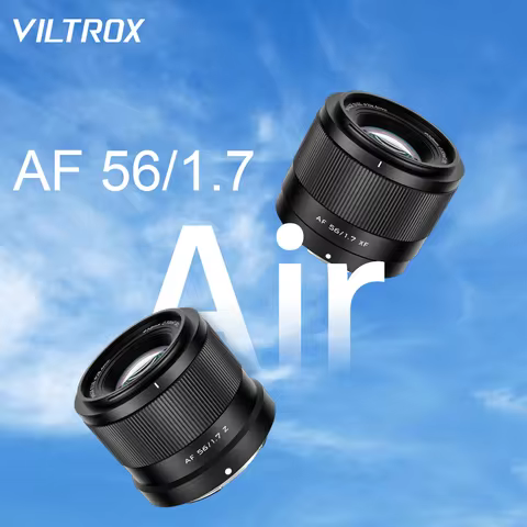 Viltrox 56mm F1.7 Auto Focus APS-C Lens for Fuji X Nikon Z Sony E Mount Mirrorless Cameras